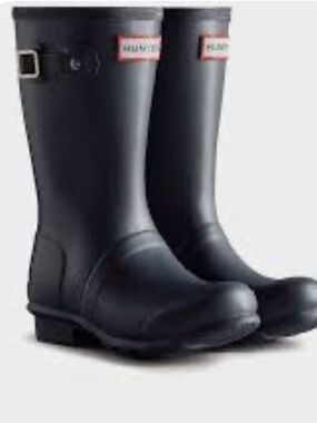 Hunter Original Tall Rain Boots for kids - Black